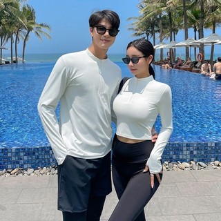 Mới Chia Đồ Bơi Nữ Dài Tay Quần Chống Nắng Bảo Thủ Bao Bụng Ôm Hơn Nhìn Nóng Mùa Xuân Lướt Sóng