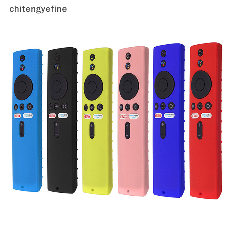 Chitengyefine 1 Vỏ Điều Khiển Từ Xa Cho Xiaomi Mi TV Box S Wifi Điều Khiển Từ Xa Silicon Bảo Vệ Chống Sốc Cho Mi TV Stick vn