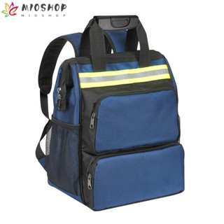 Bộ công cụ đeo vai MIOSHOP, Túi đựng dụng cụ thợ điện đa chức năng dung tích lớn, Dụng cụ sửa chữa thiết bị chất lượng cao Ba lô dụng cụ chống mài mòn