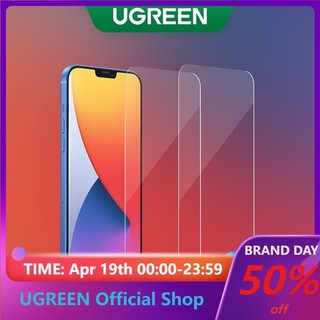 Miếng dán màn hình UGREEN mặt kính trong suốt 9D bảo vệ toàn diện thích hợp cho iPhone 12 11 Pro Max Mini