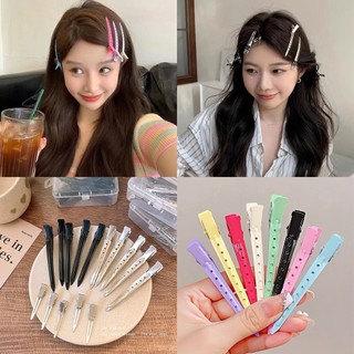 Tóc Lông Tơ Kẹp Ins Lông Tơ Định Vị Kẹp Tóc Nhiều Màu Sắc Kẹp Tóc Đa Năng Dụng Cụ Tóc