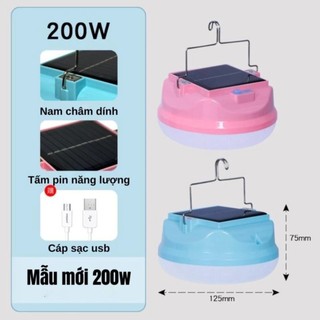 Đèn led tích điện năng lượng mặt trời bóng đèn sạc đa năng từ tính cắm trại ngoài trời bóng đèn ánh sáng