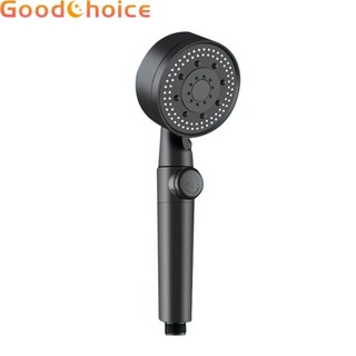 Shower Head Universal Interface 5 Mode ABS Adjustable Handheld Removable