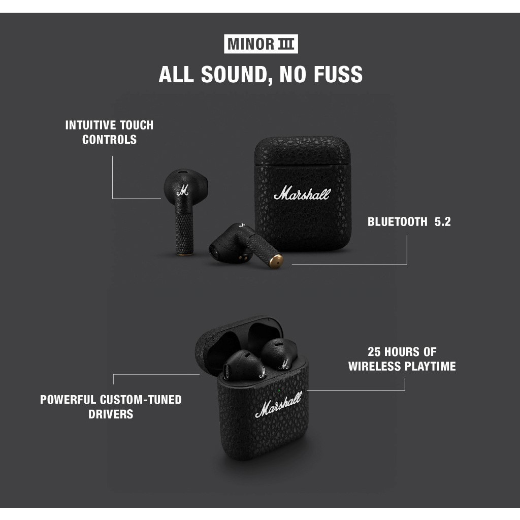 Tai Nghe Không Dây Bluetooth Minor 3 Âm Thanh HIFI Hỗ Trợ Nhiều Dòng Máy | BigBuy360 - bigbuy360.vn