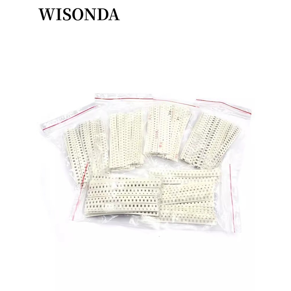 1206 0805 0603 0402 0201 Bộ mẫu điện trở SMD 1Ohm-1M ohm 1% 33valuesX 20 chiếc = 660 chiếc