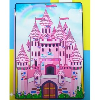 Lâu đài lộng lẫy của Công chúa tóc hồng-happyfunny