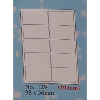 1 Xấp Giấy Decal TOMMY A4 100 Tờ (Số từ 125 đến 149)