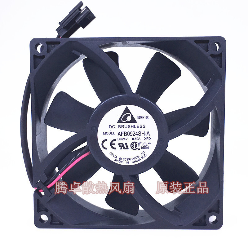 Quạt biến tần bóng đôi Delta AFB0924SH 9225 24V 0.50 A 9CM / 9CM