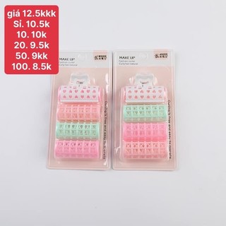 Set 4 lô uốn tóc kèm kẹp