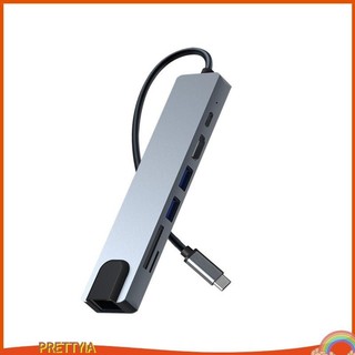 Usb c docking station usb c splitter usb c sang adapter hub 8 trong 1 type c