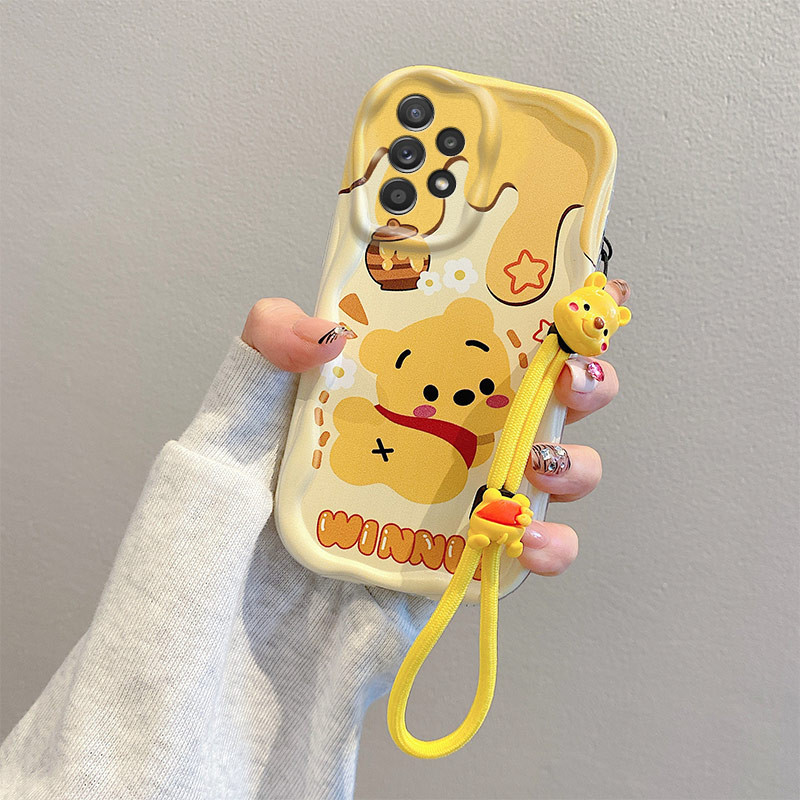 Ốp Lưng Cho SAMSUNG A53 A33 A32 A23 Trường hợp điện thoại Anime+Vòng đeo tay Anime