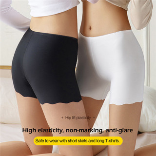 Gợi cảm băng lụa quần ngắn nữ liền mạch quần short an toàn cho đầm quần lót váy quần short nữ quần lót cao cấp boxers