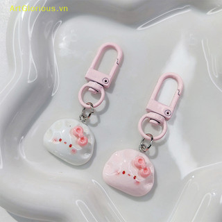 Artglorious Hoạt Hình Dễ Thương Kt Bánh Mì Nướng Móc Khóa Nam Nữ Cặp Đôi Xu Hướng Thời Trang Móc Chìa Khóa Cho Túi Ba Lô Mặt Dây Chuyền Phụ Kiện Quyến Rũ VN