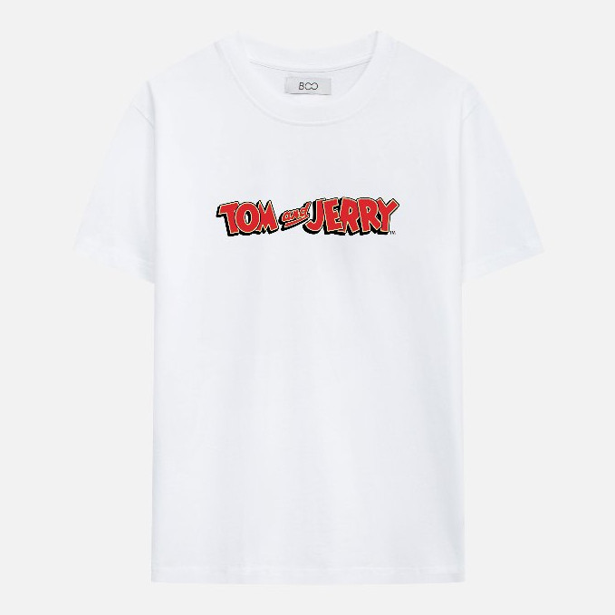 【COD】 Áo Thun BOO Unisex In Hình Tom and Jerry Haha Online