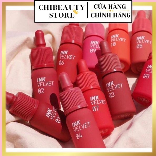 Son kem lì Peripera Ink Velvet Tint 25-01-02-07