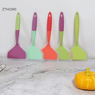 Zthome Silicone Thìa Dụng Cụ Nấu Ăn Thịt Bò Trứng Cạp Dụng Cụ Nấu Ăn Rộng Xẻng HOT