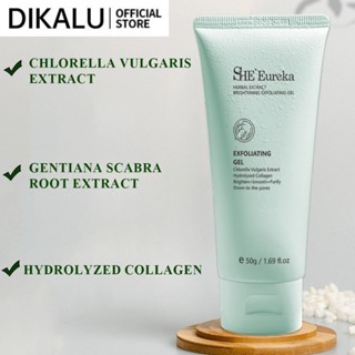 She Eureka 100g Gel Tẩy Tế Bào Chết Làm Trắng Da Không Dầu, Chiết Xuất Thảo Dược Sáng Da Có Tác Dụng Dưỡng Ẩm, Nuôi Dưỡng, Chống Lão Hóa Thích Hợp Cho Làm Trắng Da Nách Da Sáng Cho Du beautysecret1