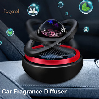[Fogcroll] Hương Liệu Ô Tô Đa Năng Trang Trí Lâu Dài Năng Lượng Mặt Trời Xoay Hành Tinh Khuếch Tán Hương Thơm Ô Tô Trang Trí Cho Người Lái Xe