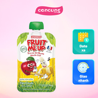 Trái Cây Xay Nhuyễn Nguyên Chất Fruit Me Up Táo Chuối
