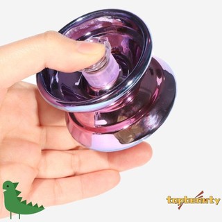 HOMECHEN 1A Yoyo Ball, Hợp kim ba vòng bi Đồ chơi Yoyo, Nhẫn mới bắt đầu nóng bỏng Chống rơi Giấc ngủ chết Yoyo Trẻ em