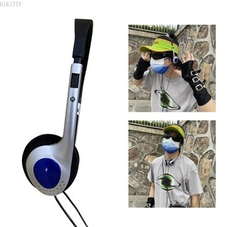Hik Retro Tai Nghe Di Động Gắn Đầu Cổ Điển Di Động Gắn Đầu Thể Thao Nhạc MP3 Tai Nghe Tai Nghe Chụp Ảnh Đạo Cụ