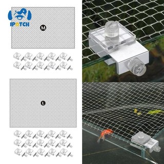 Lưới sàng bể cá IPOTCH, Vỏ bể cá có kẹp nhôm, Bộ phận thay thế, Lưới lưới trong suốt chống trên cho lồng chim, Đồ dùng cho thú cưng