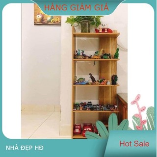 kệ góc tường - kệ sách 5 tầng
