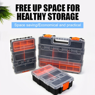 Hộp đựng bộ phận dụng cụ, Hộp đựng dụng cụ bằng nhựa, Hộp đựng phần cứng gia đình có bộ chia có thể tháo rời, Hộp dụng cụ nhỏ cho móng tay, ốc vít, đai ốc và bu lông