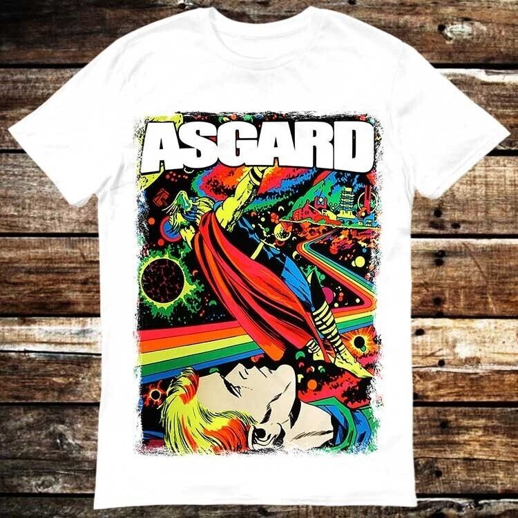 Chào mừng bạn đến với cầu Asgard Home Of The Gods Odin Poster Thor Áo 6197