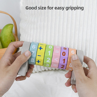 Kỹ thuật số khối rubik montessori rubik khối rubik đồ chơi toán học khối xoay số học toán học đồ chơi giáo dục trẻ em