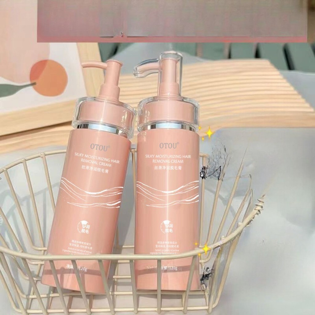 [Che Tên] Xịt Tẩy Lông OTOU Tẩy Sạch Lông Vùng Tay, Chân, Nách, Bikini Không Đau Rát 100g