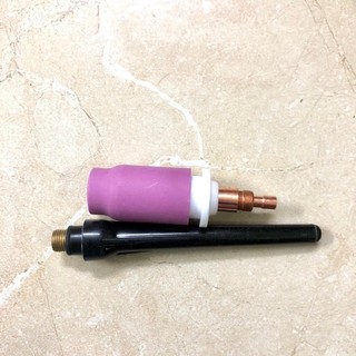 Bộ lọc khí mỏ hàn tig WP (sứ hàn, lọc khí, đệm cách điện, kẹp kim, chuôi tig dài)