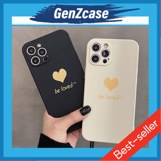 Ốp lưng điện thoại iphone hình tim be love nhựa TPU dẻo chống sốc cạnh vuông bảo vệ camera
