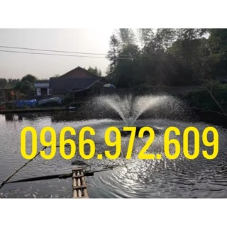 Máy bơm nước tạo oxy ao hồ 2,5kw dây nguồn 30m - bảo hành 12 tháng