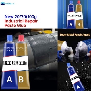 Mới 20 / 70 / 100g sửa chữa công nghiệp dán keo mạnh a + b kim loại sửa chữa rò rỉ keo hàn sửa chữa công nghiệp