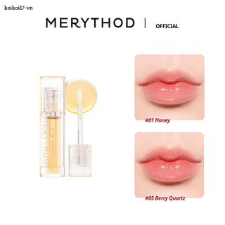 [MERYTHOD] Son dưỡng ẩm làm đầy rãnh môi kết hợp son bóng nhũ Bling Chu Lip Oil 3.5ml