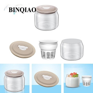 MagiDeal Máy làm phô mai, Hộp đựng sữa chua Hy Lạp, Máy làm sữa chua thủy tinh, Bình trà sữa đậu nành cho mứt tự chế, Jellies