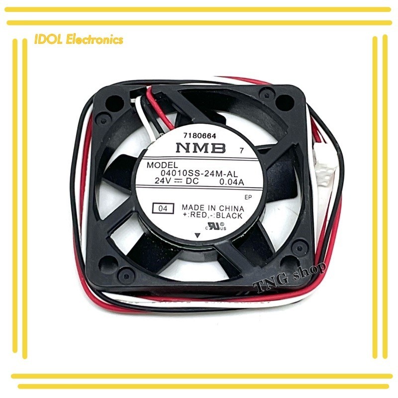 Đặt hàng ngay Quạt 24VDC 0.04A 40X40X10 Model 04010 SS-24M-AL NMB Gửi Từ Bangkok