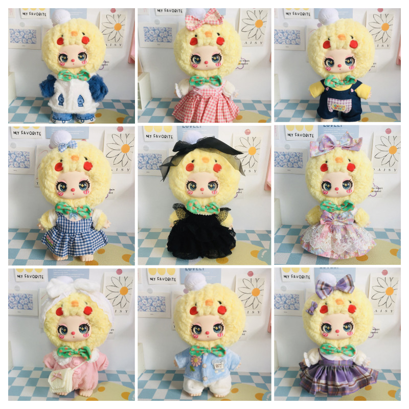 Lila 600% Cơ Thể Lớn Quần Áo Cho Bé Ba Tuổi 400% Đầm Bộ Sưu Tập 30cm Hoạt Hình Sang Trọng Búp Bê Quầ