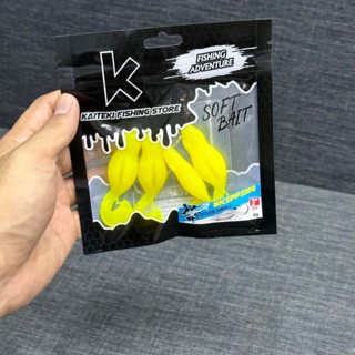   LK HÒA  MỒI MỀM CÂU LURE SKIPPING MỰC NHỎ - KÈM LƯỠI Fishing Đi Câu Bắt Cá Câu Cá 