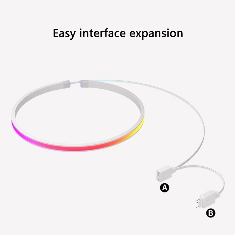 NIOK ARGB 5V 3PIN Nhỏ 4Pin Dây Nối Dài Dây ARGB PC Vỏ Đèn LED Thanh 5V 3PIN