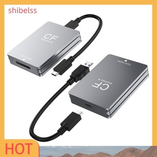 [Shibelss.vn] Đầu đọc thẻ CFexpress Type A USB 3.2 10Gbps với cáp USB C sang USB C / USB A