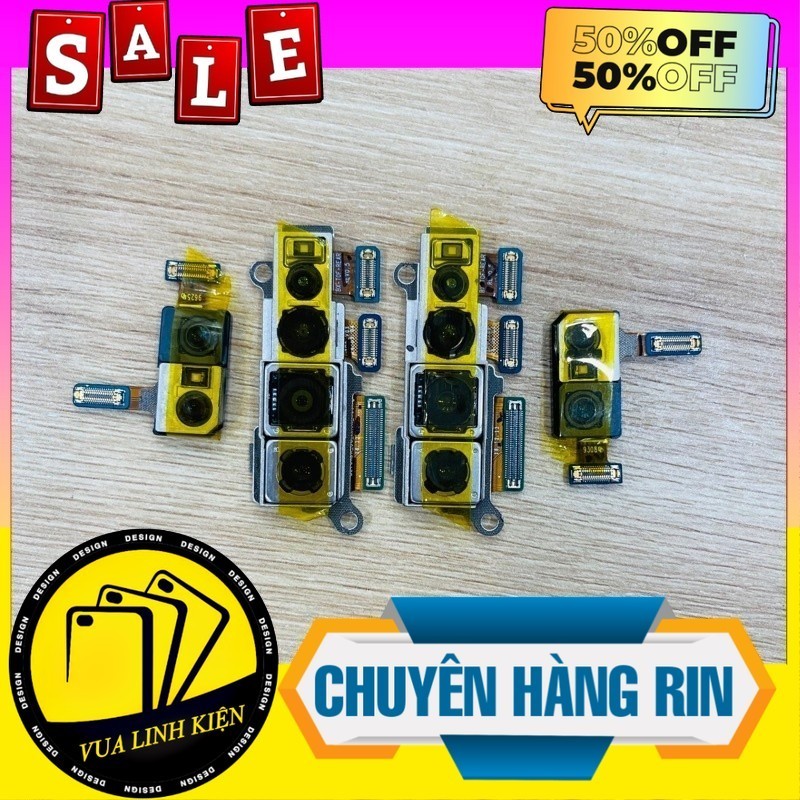 Camera Trước / Camera Sau Samsung S10 5G Rin Bóc Máy / G977 G977N / Camera Trước / Camera Sau