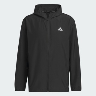 Adidas chạy run it jacket nam đen il7230