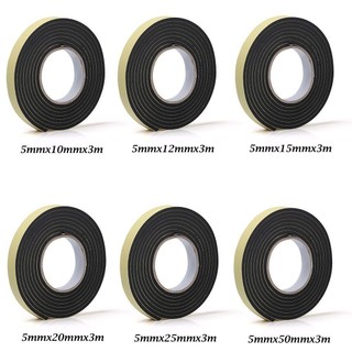 Mioshop 1 Dây Niêm Phong Nhà Bếp Cải Thiện Nhà Cửa Sổ Cửa Cách Âm Dải Cao Su Chống Thấm Nước Băng