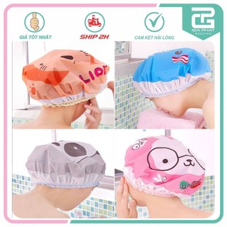 Mũ tắm gội trùm đầu, mũ chụp tóc chống ướt tóc.