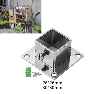 Magideal 5 Cái Vuông Post Mặt bích Hạng nặng Post Mặt bích Hàng rào
