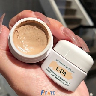 Kem che khuyết điểm l-da che khuyết điểm quầng thâm mắt vết mụn kem che khuyết điểm mặt kem chống thấm nước che các đốm mụn kem nền dạng lỏng trang điểm fate1