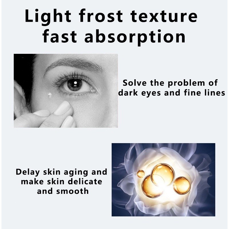 Kem dưỡng mắt chống lão hóa Kem dưỡng mắt 20ml Kem dưỡng mắt cho quầng thâm dưới mắt và nếp nhăn