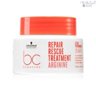 Hấp dầu phục hồi tóc hư tổn Schwarzkopf BC Repair Rescue Treatment 200ml - TN